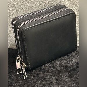 Men’s Multi-Zipper Leather Wallet Organizer – Brand New